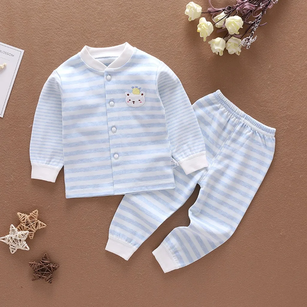

2019 Autumn Winter Kids Pajamas Sets Baby Girl Boy Clothes Pyjamas Girls Pijamas Baby Boys Girls Long Sleeve T-shirt+Pants 2pcs