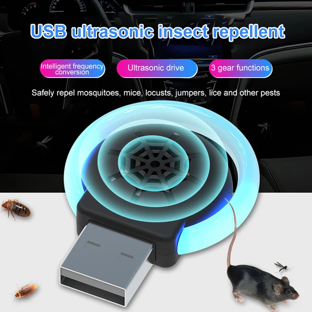 ANENG Ultrasonic Mouse Repeller Rat Reject Repellent Electronic