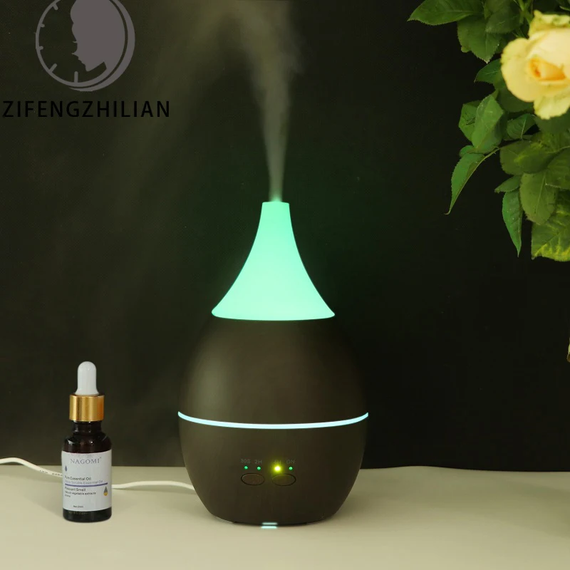 

LED Lights Air Humidifier 130ml Essential Oil Diffuser Car Air Purifier Ultrasonic Mist Maker Aroma Atomizer For Home Office