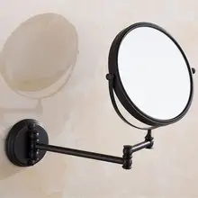 Vidric розовое золото/Антик/хром/черный масло матовый Латунное настенное зеркало для макияжа 8 дюймов Зеркало для ванной комнаты декоративный туалетный mirro