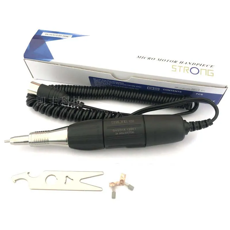 Стоматологическая лаборатория STRONG 102 MICROMOTOR полировка DORIOT наконечник CONTRANGLE READY 2 35
