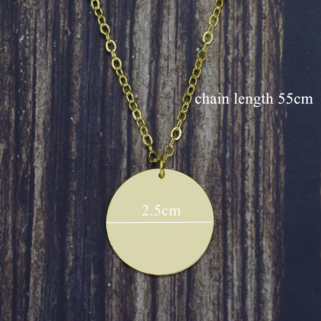 Couple Necklace Custom Name Date 