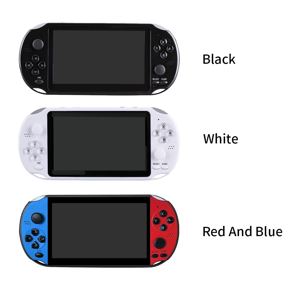 5.1 Inch Screen Fun Kids Family Classic Handheld USB Portable Support TF Card Birthday Gift Video HD TV Connection Game Console