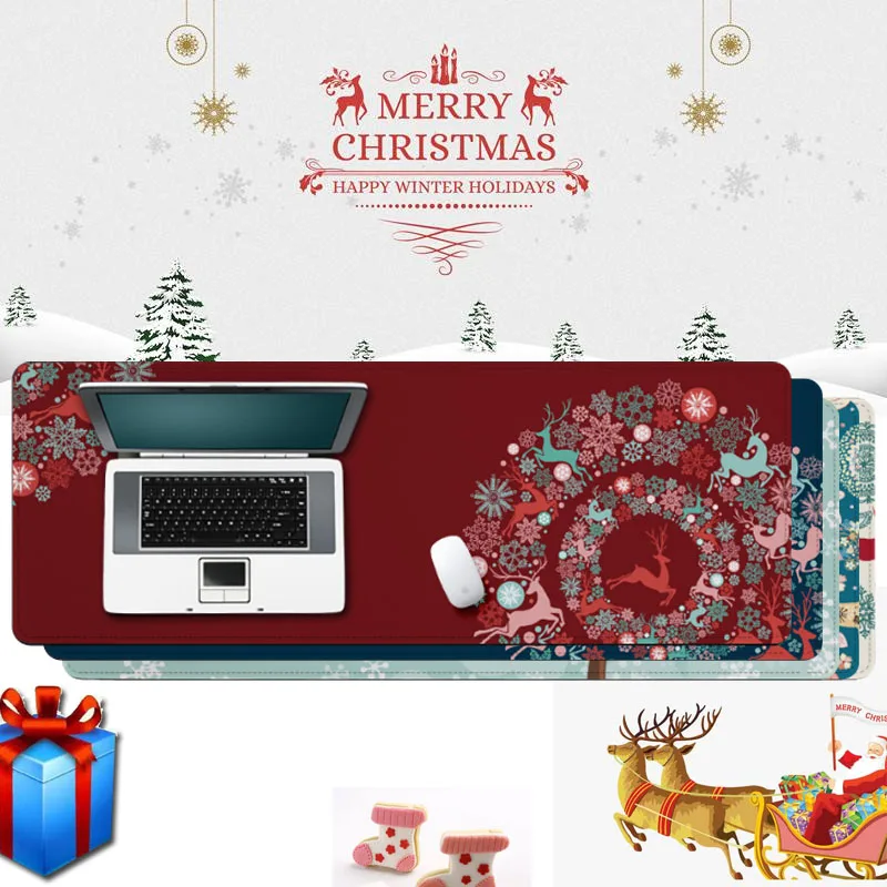 

Mouse Pad Large Mat 800*300mm Computer Mousepad XXL Surface christmas element gift