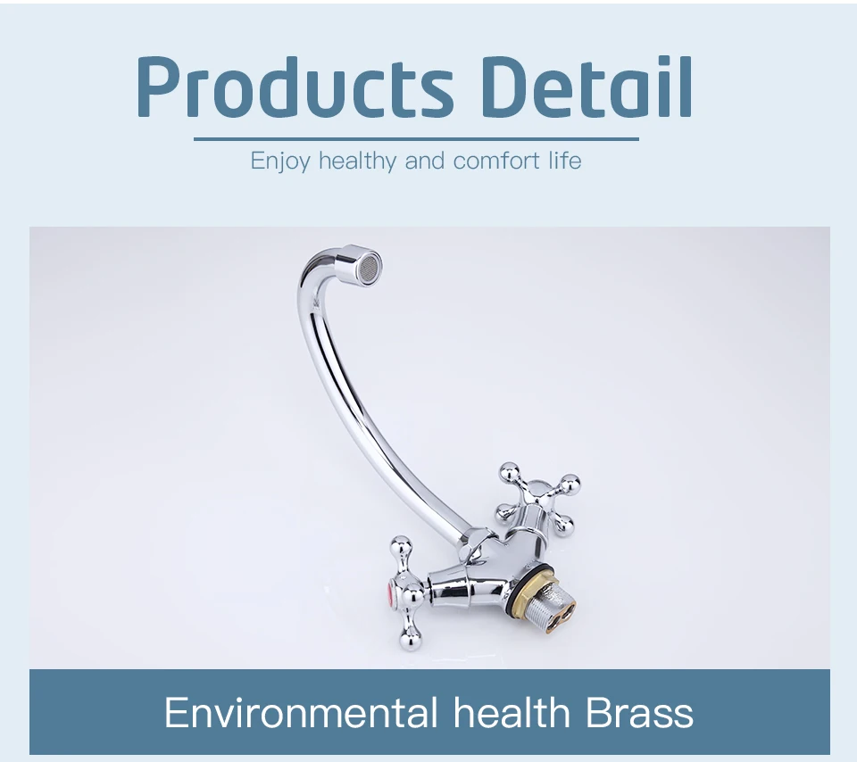 FRAP Top Quality Kitchen Sink Faucet Mixer Cold and Hot Kitchen Tap Mixer Silver Single Hole Water Tap torneira cozinha F4319