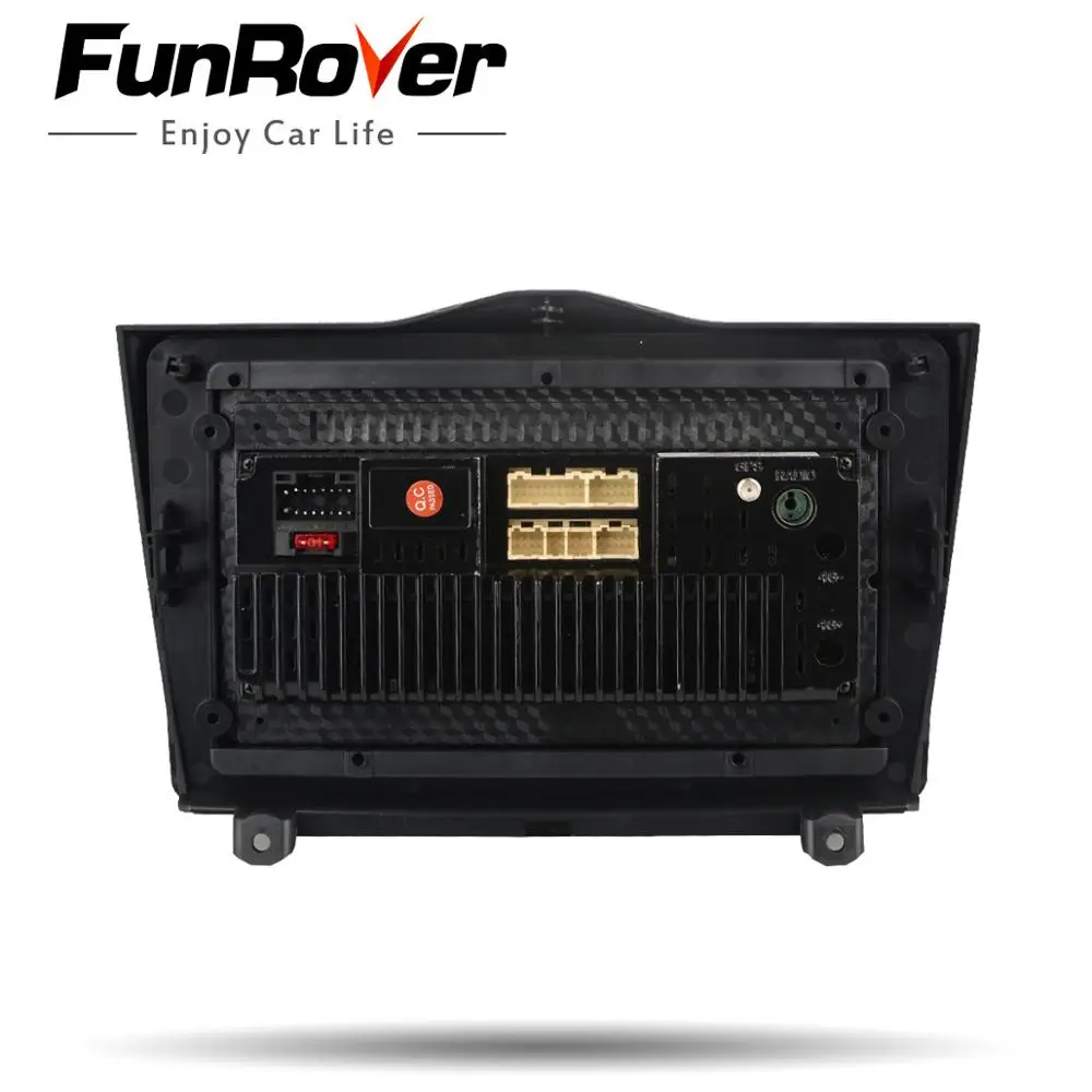 Funrover 2.5D ips для LADA Granta- 2 din android 9,0 автомобильный Радио мультимедийный плеер Авторадио Навигация gps 2G+ 32G без dvd