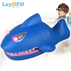 Dents de requin amusantes mordant, jeu amusant, jouets délicats, lueur électrique, doigts délicats, dentiste, jouet éducatif pour enfants, cadeaux 