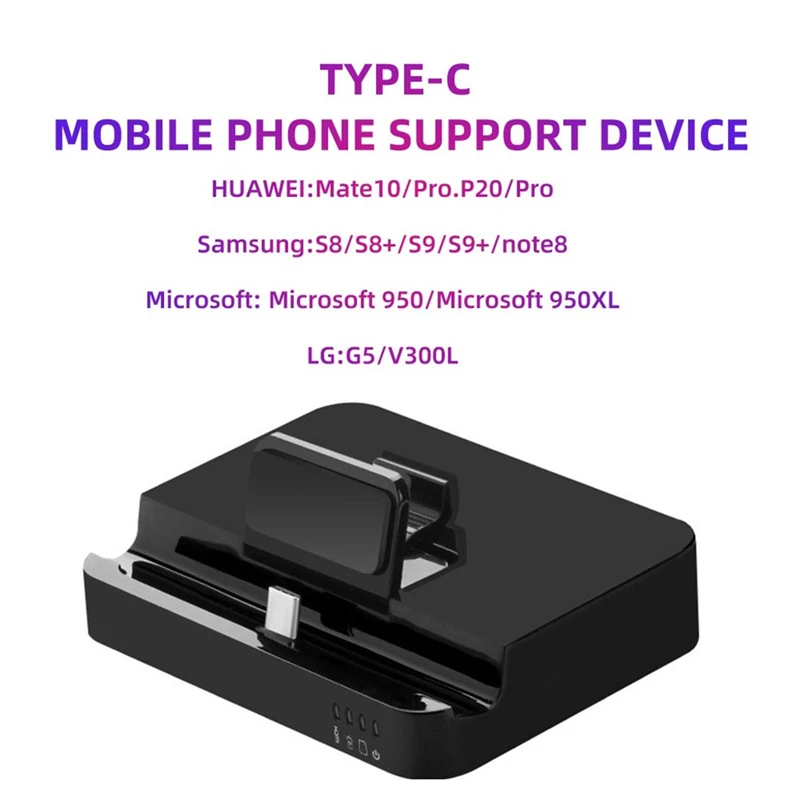 USB Switcher USB 3.1 Type-C USB-C Dock Station For HDMI 2 2XUSB 3.0 Card Reader Adapter PD Card reader multiport converter#E
