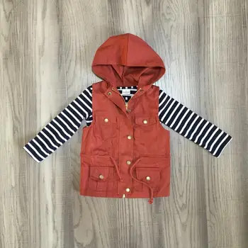 

baby girl clothes girls 2 pcs outfits long sleeve stripe raglans with wine red hoodie girls winter jacket girls coat
