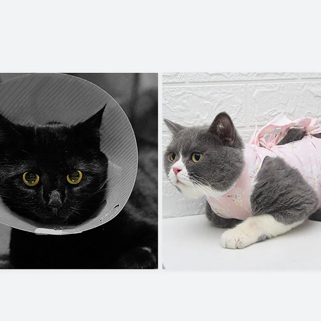 New New Soft Pet Cat Surgery Clothes Medical Pet Surgical Suit Cat Shirt Coat Vest