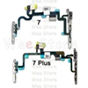 OEM Power Flex  For iPhone 6 6s 7 8 Plus 5 5s SE Mute & Volume Power Buttons key Switch Flex Cable With Metal Holder Parts ► Photo 3/6