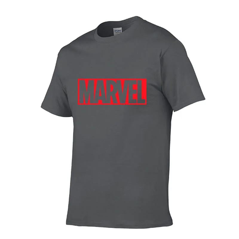 Одежда летние футболки мужские s m ARVEL 100% хлопок короткий рукав футболка плотная