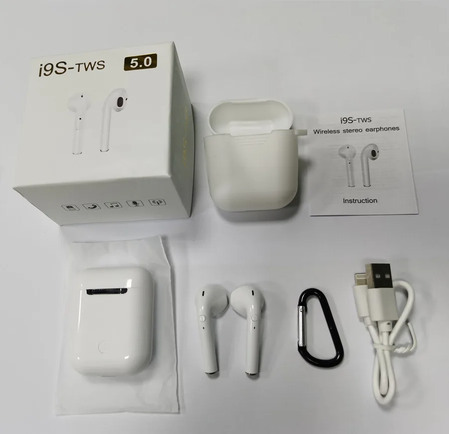 I9 i9s TWS мини беспроводные наушники Bluetooth 5,0, стерео наушники, Спортивная гарнитура с микрофоном, бинауральные звонки для Xiaomi iPhone, все телефоны