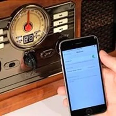 Victrola классической музыки Ctr-звук Системы проигрыватель 6-в-1 Bluetooth древесины
