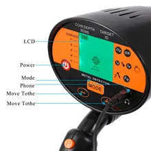 ЖК-подземный металлоискатель Золотоискатели Охотник за сокровищами детектор металлоискатель Золотоискатели