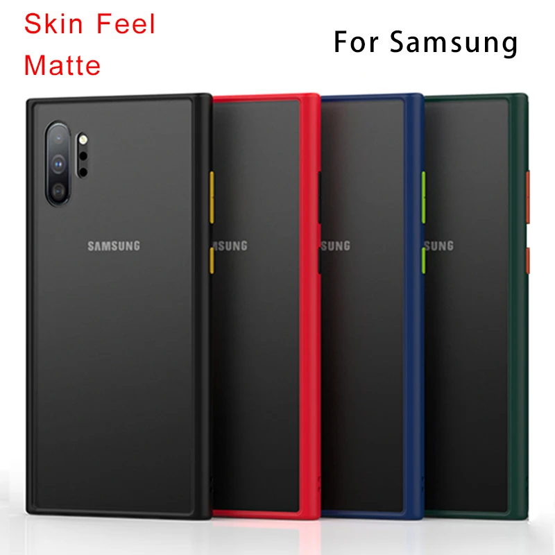 Toughed Anti Knock Phone Case For Samsung Galaxy note 10 Pro S10e S10 Lite Plus Back Cover M10 M20 M30 M40 Capa | Мобильные телефоны