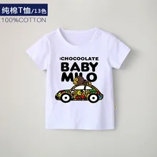 Детская одежда в Корейском стиле; детская летняя футболка с короткими рукавами с героями мультфильмов; детская одежда из чистого хлопка; 040