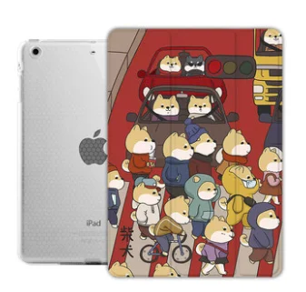 Планшеты Обложка для ipad Mini1 на возраст 2, 3, 4, 5, ipad air 2 3 pro 11 10,5 10,2 дюймов мультфильм чехол для ipad 18 9,7 с карандашница - Цвет: For ipad Air Air2