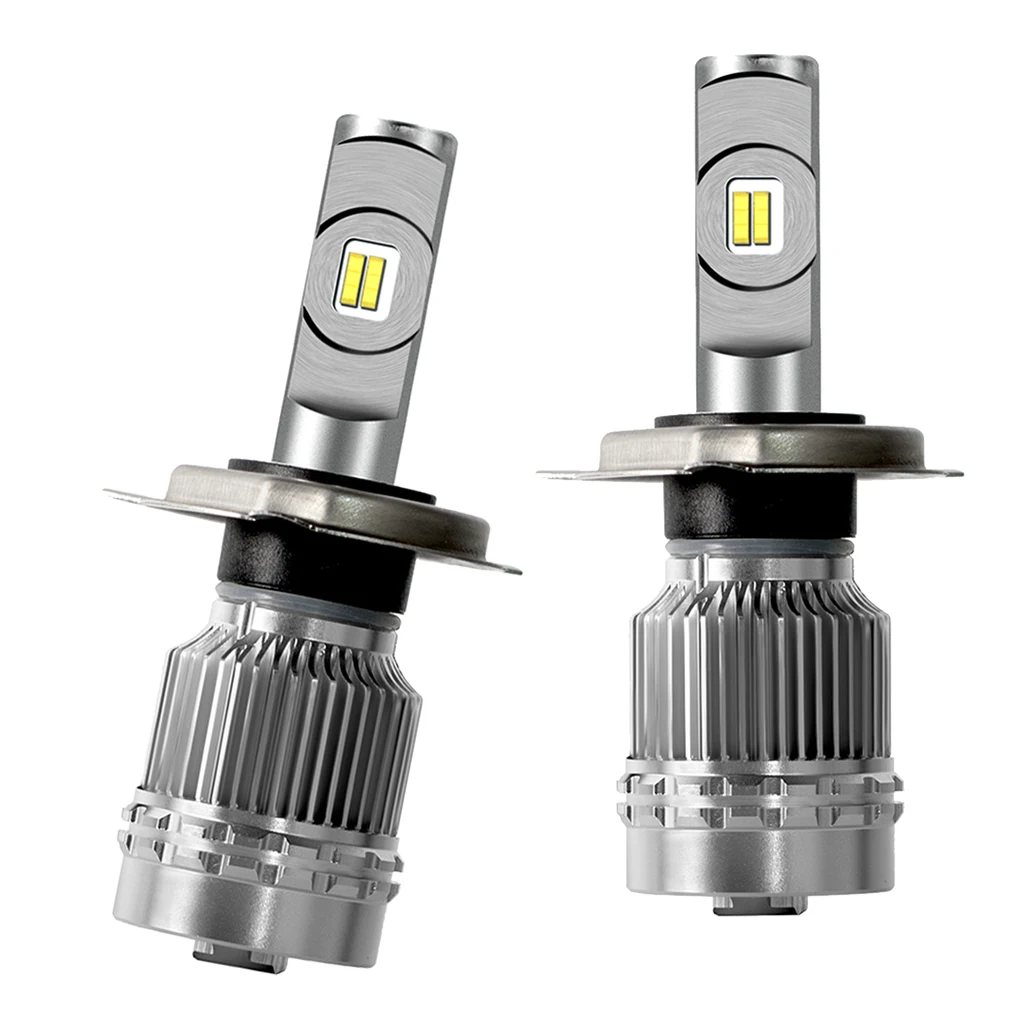 2pcs H11/H8/H9 LED Headlight Bulbs 60W 90000LM Super Bright Hi/Lo Beam