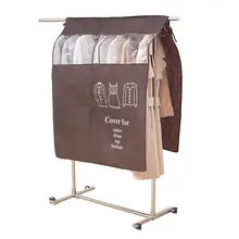 Home clothes dustproof coat cover bedroom hanger hanging moistureproof finishing cover dust bag portable