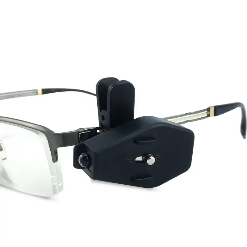 led eyeglass clip