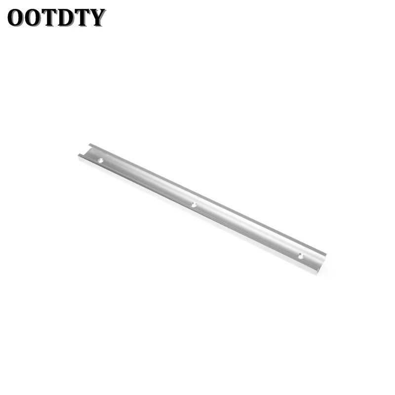 400mm OOTDTY 400/600mm T-tracks Aluminum Slot Miter Track Jig Fixture For Router Table Bands - Цвет: 400mm