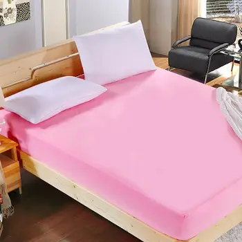

1 piece 100% polyester high-grade active printed sheets super soft thick fabric four corner elastic mattress cover