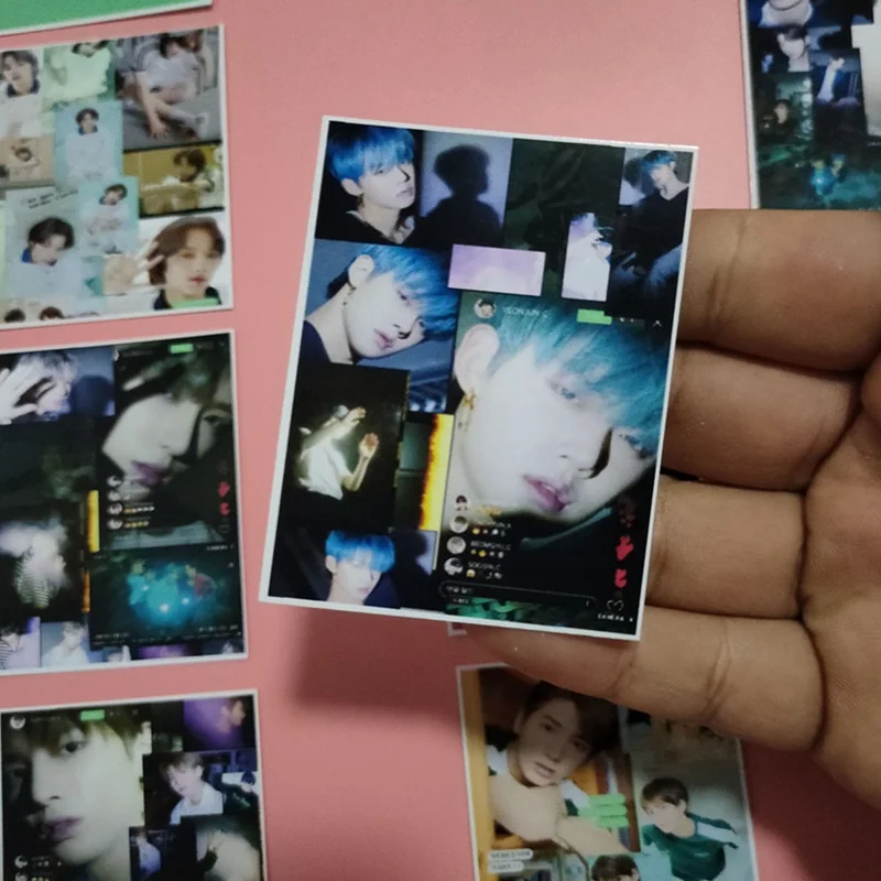 16 шт./компл. KPOP TXT мечта глава альбом ломо карты K-POP новая мода сделал Бумага фото карты Фотокарта