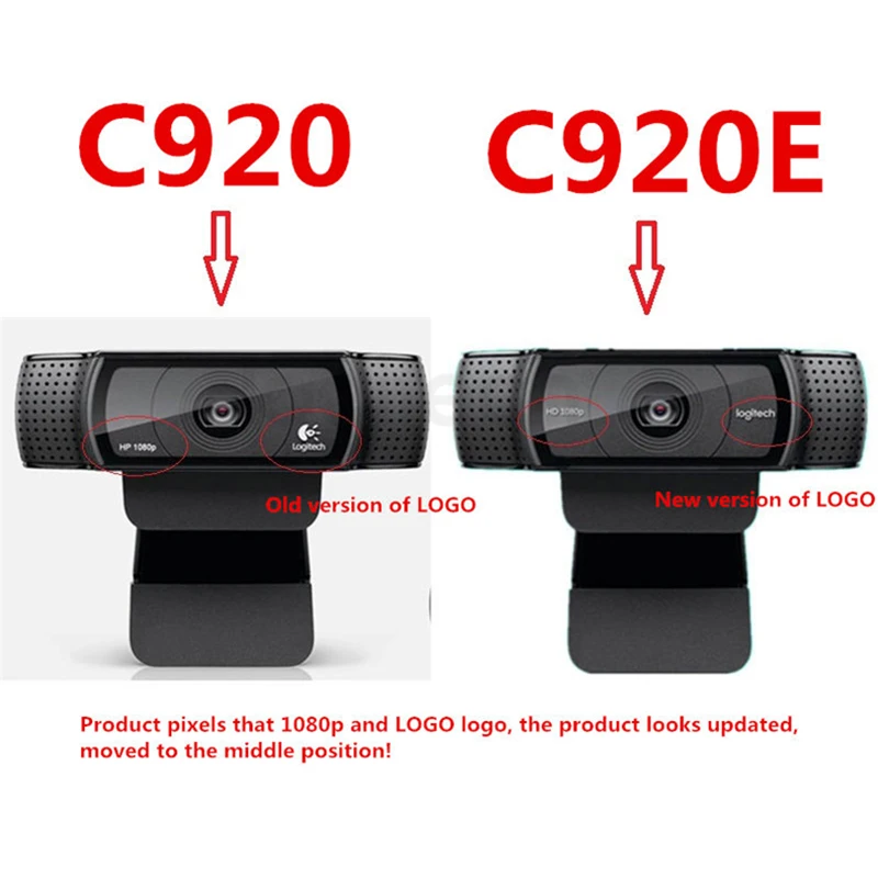 Webcam Logitech C920 Pro Full Hd 1080p 30fps  Logitech C920e Hd 1080p  Webcam - New - Aliexpress