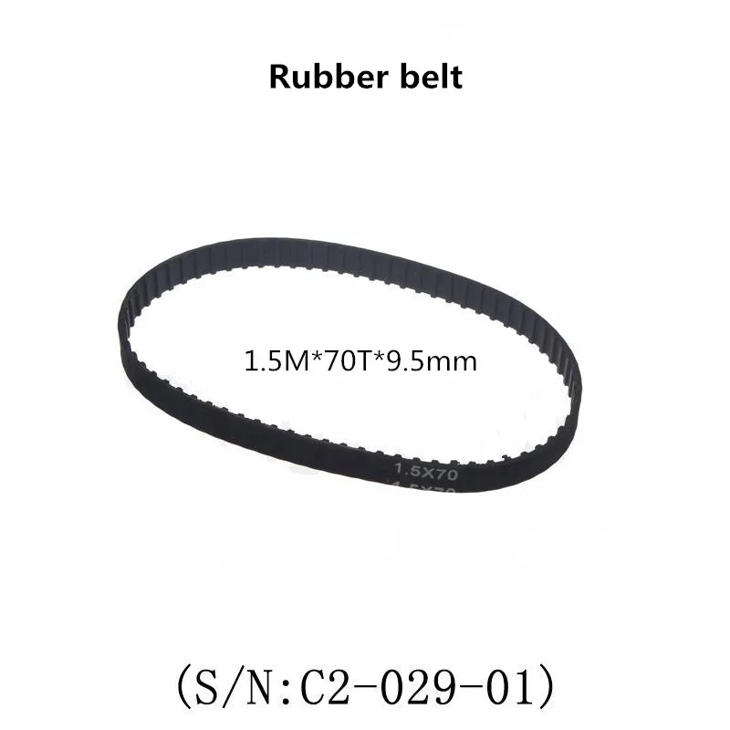 Timing belt 1.5M x 70T 9.5mm Industrial width for cj0618 Mini Lathe machine west matt C2 C3 lathe synchronizing parts | Обустройство