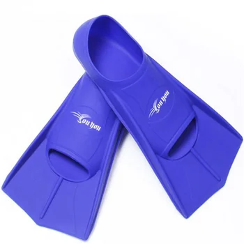 

High quality rubber Short fins Swim flipper Diving duck webbed