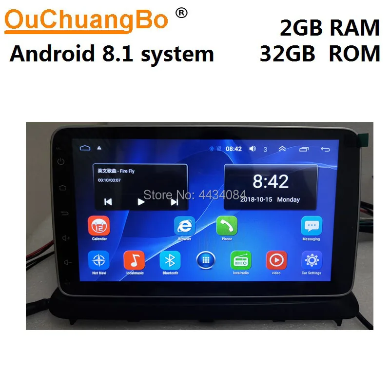 Ouchuangbo Автомобильный gps радио рекордер для ChangAn Alsvin V7 поддержка 4 ядра 2+ 32 android 8,1 Саудовская Арабская карта