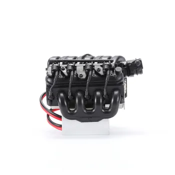 

​Simulation LS3 V8 6.2L Engine Motor with Coolerfor 1/10 TRX4 Defender Blazer RC4WD D90/D110/D130 RC Car Parts Accessories