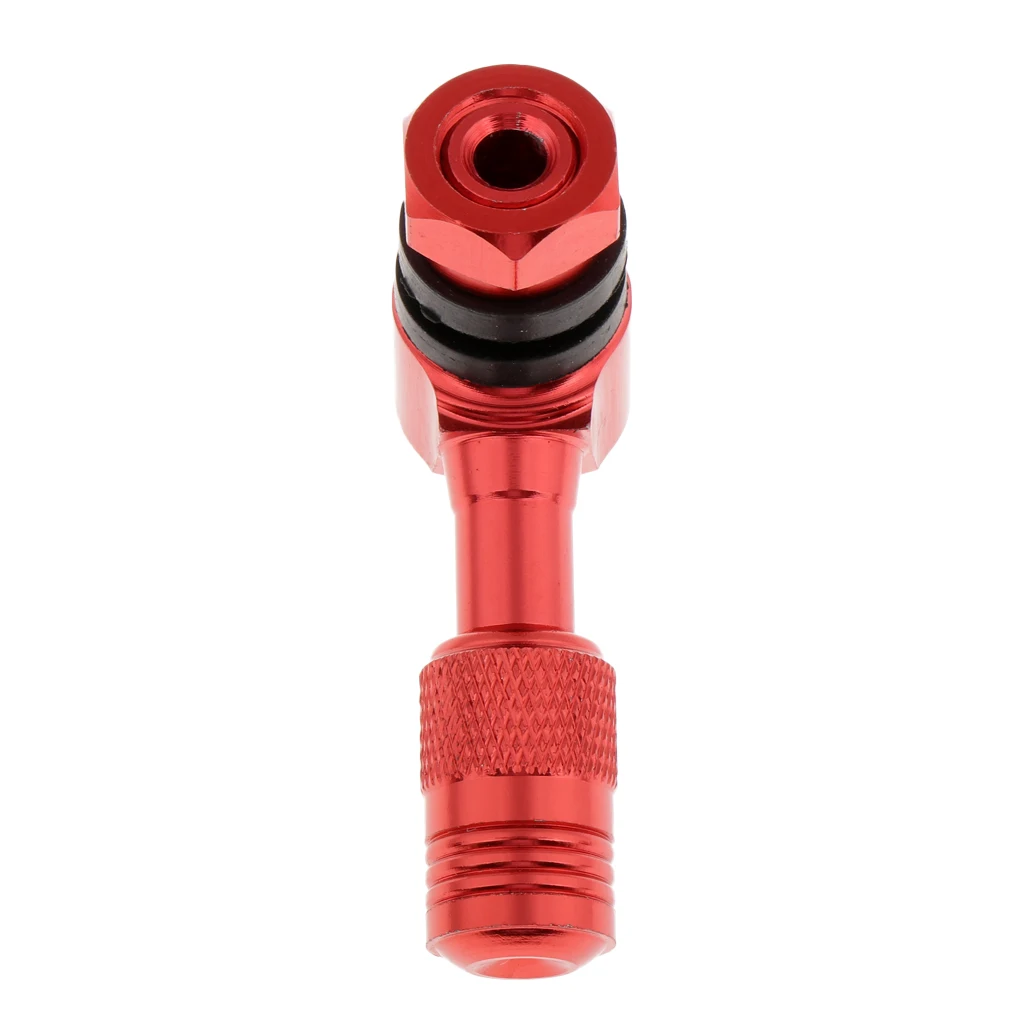 Compression-type  CNC Aluminium Alloy Tire Valve Stem, 11.3mm/0.45inch Rim Holes for Motorcycle Scooter ATV Quad Vehicle
