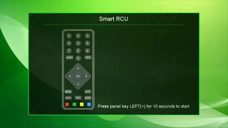 Receptor de TV via satélite