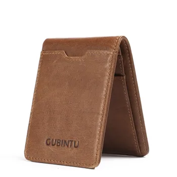 

Thin Genuine Leather Men Wallets Card Holder Multifunctional Slim Brand Men Purse Business High Quality Men Wallets