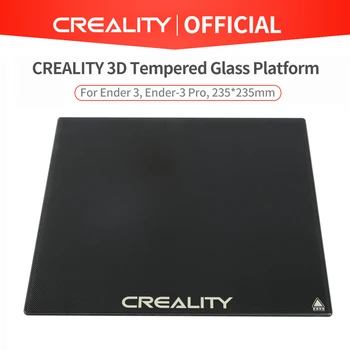 

CREALITY 3D Tempered Glass Platform Heated Bed Build Surface Fit For Ender-3/Ender-3 Pro/Ender-5/Ender-5 Pro/CR-20 Pro Printer