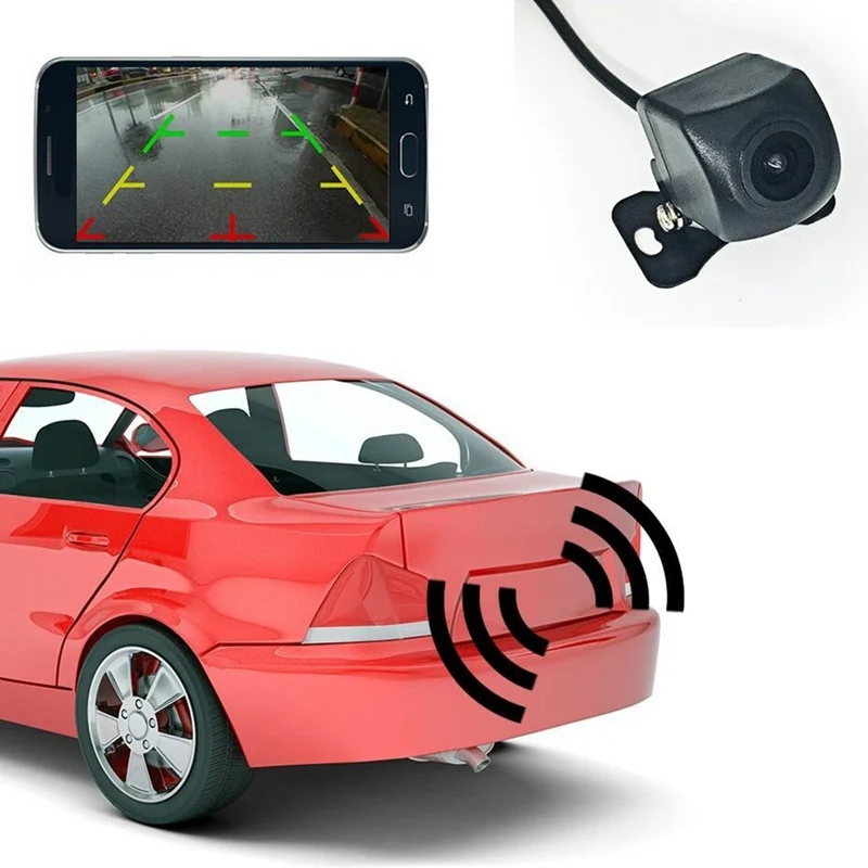

For car 175° Wide Angle Car Auto WiFi Wireless Rear View Camera Backup Night Vision Reversing Parking Monitor