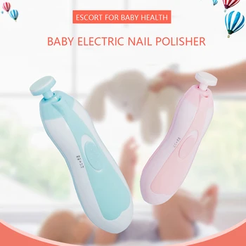 

Baby Safety Manicure Clippers Set Electric Nail Scissors Nail Polisher Household Care Nail Polishe Set Children Baby Adults Tool