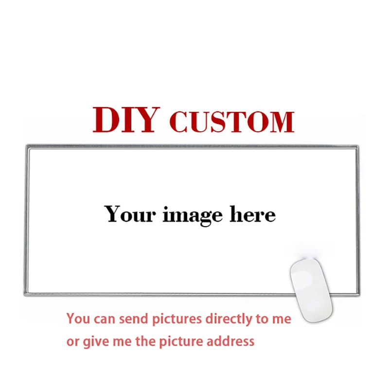 Super Big DIY Personalized Custom Your Cool Image Photo Printed Gamer Gaming PC Computer Rubber Mat Rectangle Mouse Pad