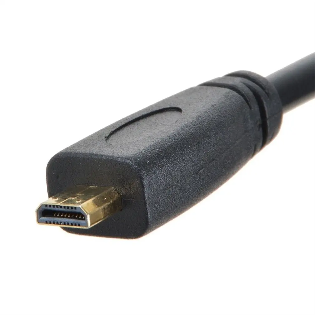 2 м 1080P микро HDMI к HDMI Кабель-адаптер Шнур для телефона планшета камеры ТВ