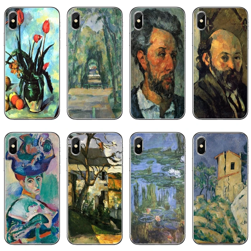 Paul Cezanne чехол для телефона с импрессионистским рисунком Samsung Galaxy M30 A70 A60 A50 A40 A30 A10 A9