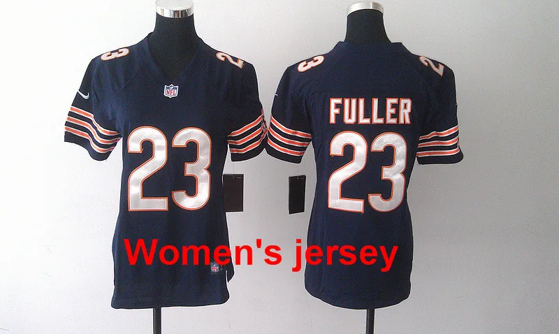 Розовый A+++ женские все сшитые Chicago s 13 Kevin White 17 Alshon Jeffery 89 Mike Ditka 34 Walter Payton 22 Matt Forte Jersey - Цвет: Розовый