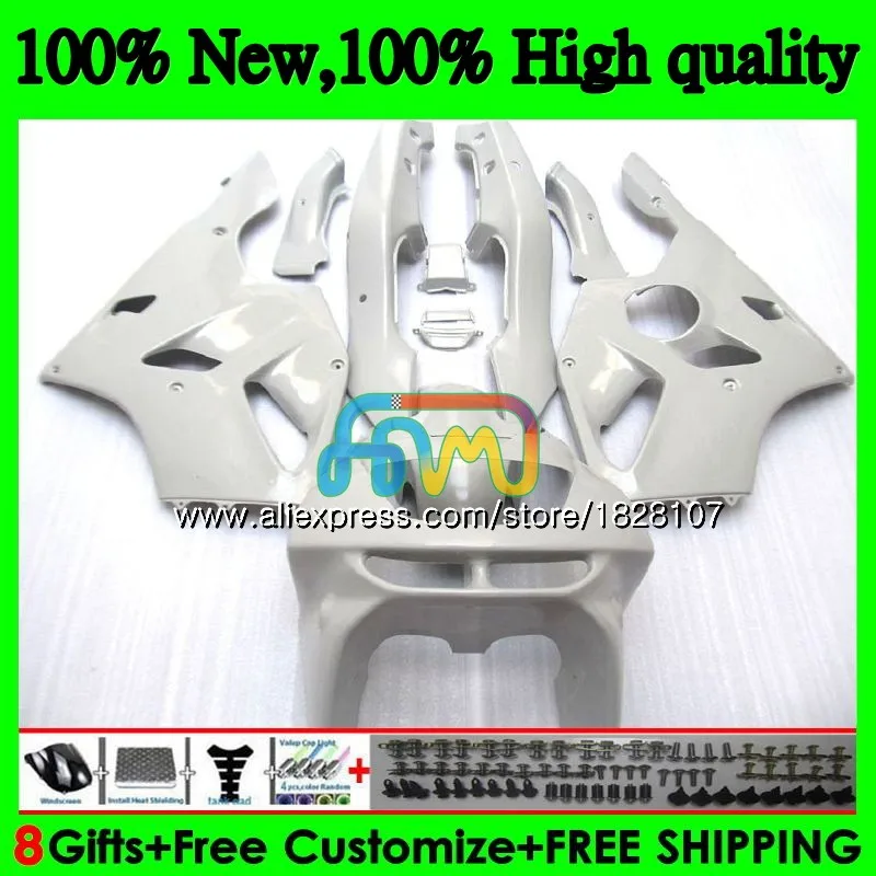 Корпус для KAWASAKI ZX 636 600CC жемчужно-белый ZX-636 ZX636 ZX-6R 22BS.25 ZX600 6R ZX6R 94 95 96 97 1994 1995 1996 1997