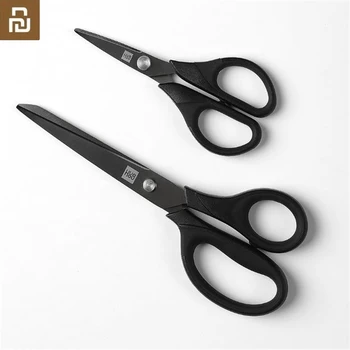 

2Pcs Youpin Huohou Titanium-plated Scissors Black Sets Sewing Thread Antirust Pruning Scissor Leaves Trimmer Tools