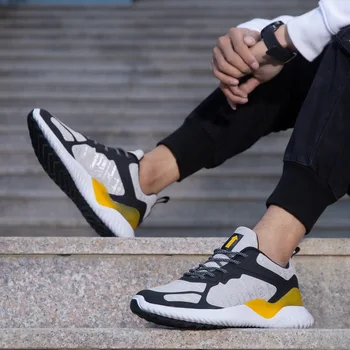 

Fashion New Men's Casual Shoes Sports Shoes Men's Breathable with Luminous Sports Shoes Men's Wear Shoes Large Size 39-46