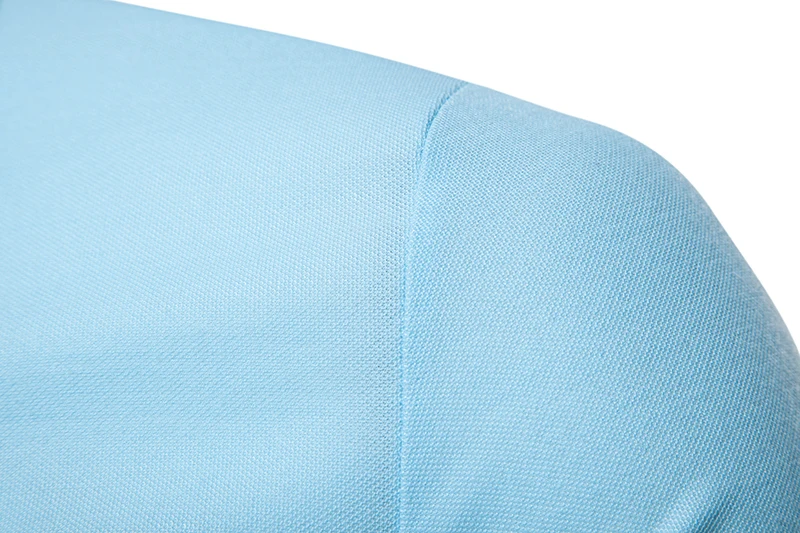 Summer Thin Men's Solid Color Long Sleeve Large lapel POLO