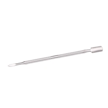 

Dual End Nail Art Remover Manicure Stainless Steel Cuticle Pusher Pedicure Tool