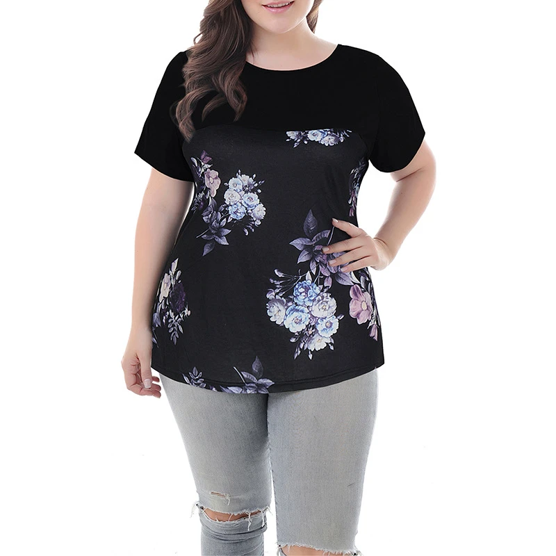 Plus size summer t shirts Outlet