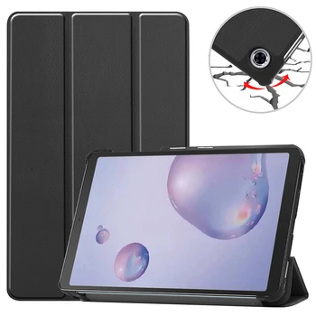 

Tablet Shockproof Case For Samsung Galaxy Tab A8.4 2020 Case Slim Tri-Fold Stand Cases PU Leather Tablet Protector Cover Shell